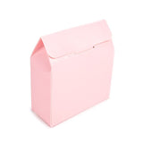 Kraft Gift Boxes Pink with Heart Window 89x38x102 mm - 25 pcs
