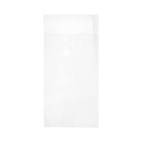 Eco-Friendly Bioplastic Clear Bags 102x191mm - 100 pcs