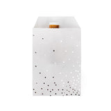 Paper Bags White with Silver Dots 76x127 mm - 100 pieces