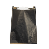 Black Grease Resistant Bags 17,1x2,7x22,9cm - 100 pcs