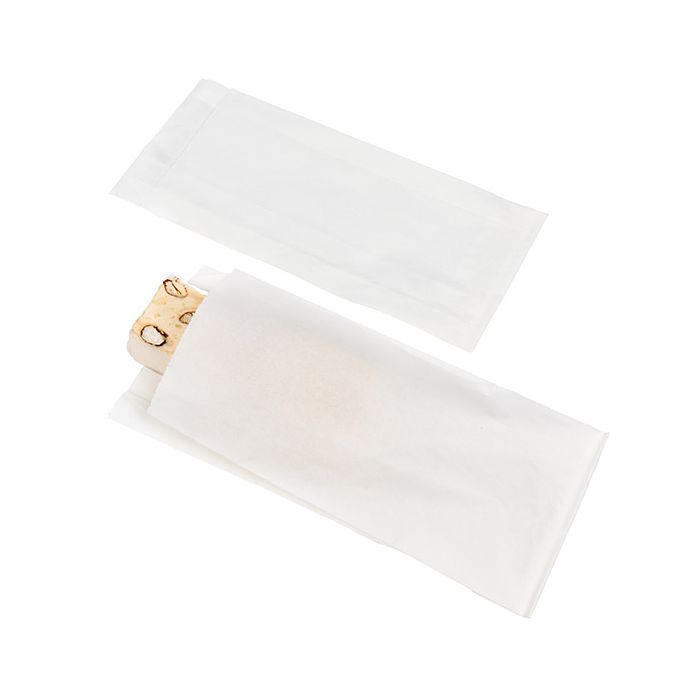 Greaseproof Bags White 89x29x197mm - 100 pcs