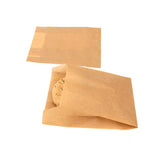 Greaseproof Bags Kraft 102x29x114mm - 100 pcs