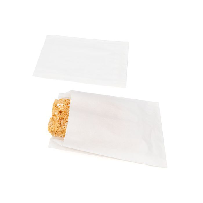 Greaseproof Bags White 114x29x171mm - 100 pcs