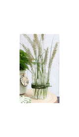 Glass Test tube 15mm diameter 100mm high, with ring - 12 pcs