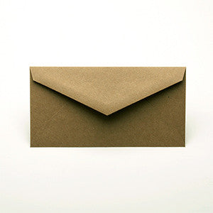 Envelopes Brown 190x98mm 