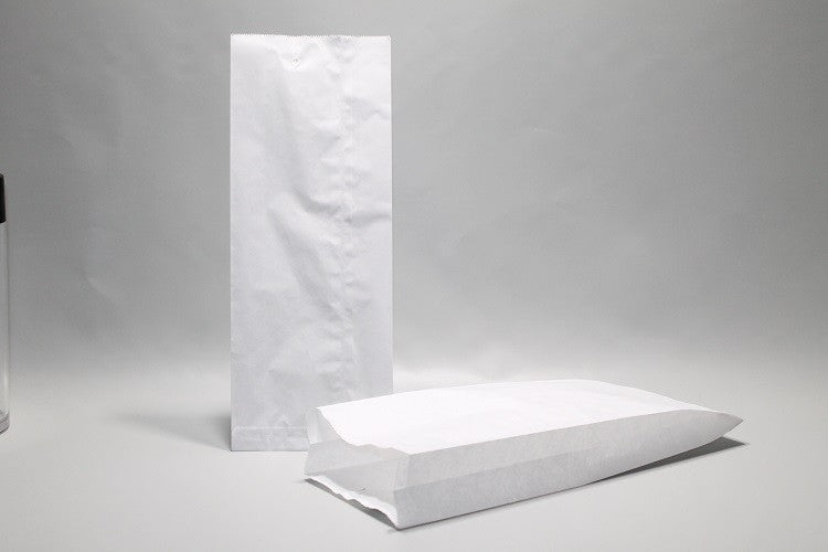 Eco Paper Bags with Side Gusset 1.5 kg cellulose 140x60x280mm 