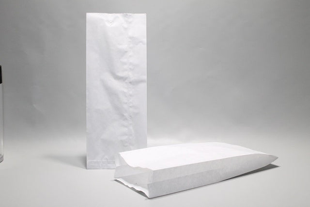 Eco Paper Bags with Side Gusset 1.5 kg cellulose 140x60x280mm 