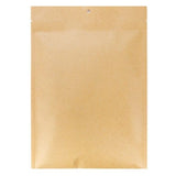 Flat kraft Paper Bags with plastic inside 152x229mm - 100 pcs