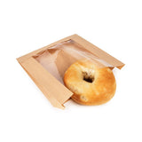 Kraft Bags 159x29x165 mm With Side Gussed - 100 pieces