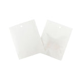 Kraft Bags White Eco-fiendly 76x102 mm Sealable - 100 pieces