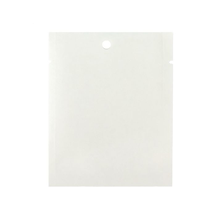 Kraft Bags White Eco-fiendly 76x102 mm Sealable - 100 pieces
