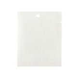 Kraft Bags White Eco-fiendly 76x102 mm Sealable - 100 pieces