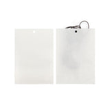 Kraft Bags White Eco-fiendly 102x152 mm Sealable - 100 pieces