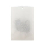 Kraft Bags White Eco-fiendly 102x152 mm Sealable - 100 pieces