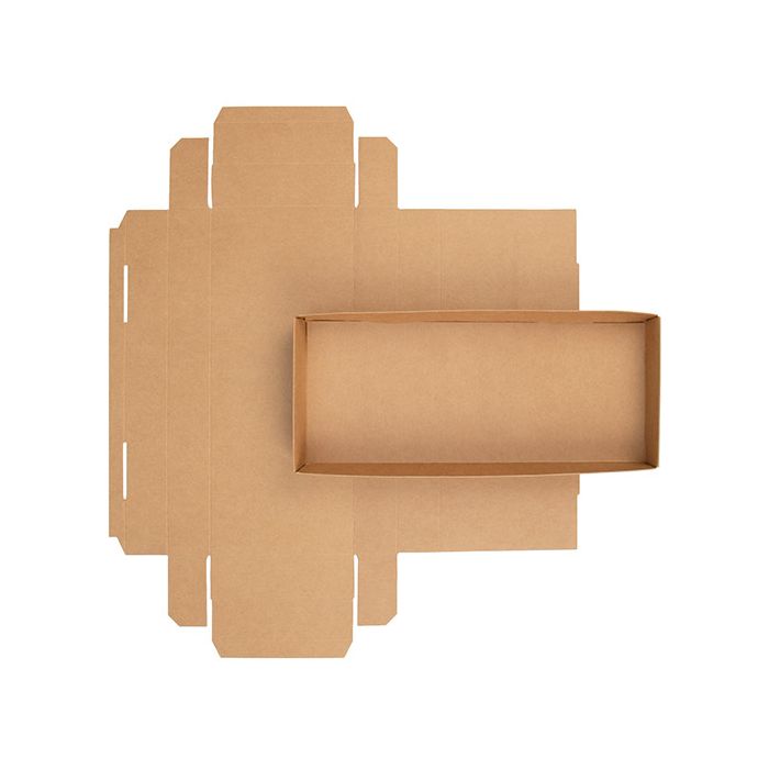 Gift boxes bottom kraft 127x38x305 mm - 25 pieces