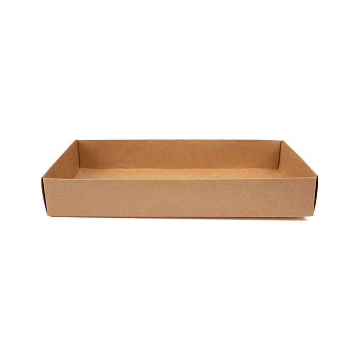 Gift boxes bottom kraft 152x38x241 mm - 25 pieces