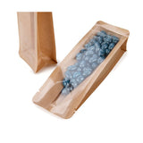 Block Bottom Bags Kraft 60x51x191 mm - 100 pieces
