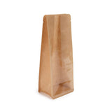 Block Bottom Bags Kraft 89x70x229 mm - 100 pieces
