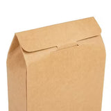 Kraft Gift Boxes with Heart Window 105x44x133 mm - 25 pcs