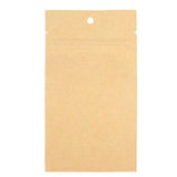 Grip Seal Bags Kraft/Plastic 76x114mm - 100 pcs