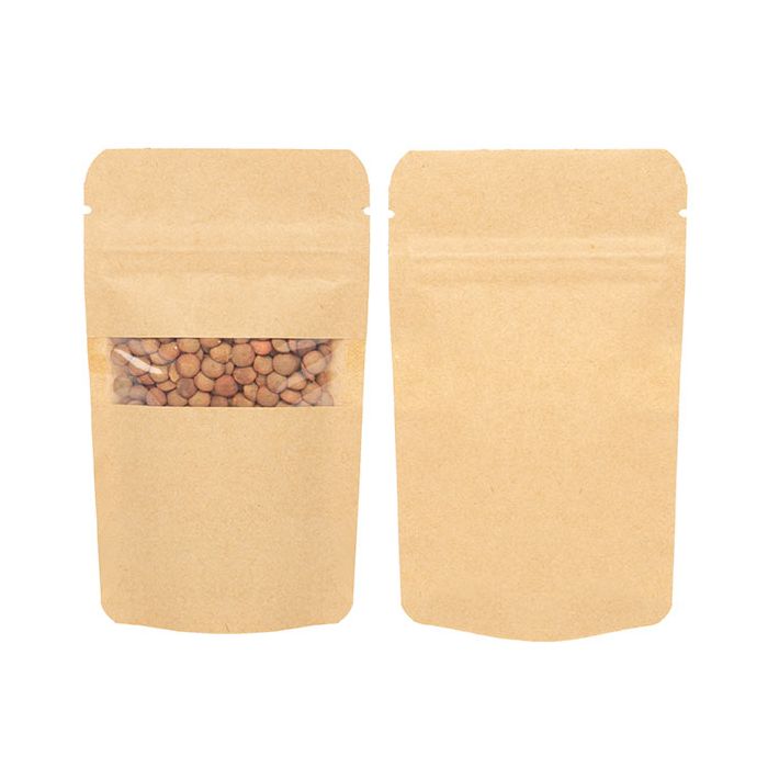 Stand Up Pouches Kraft 80x50x130mm | 28 grams - 100 pieces