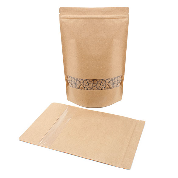 Stand Up Pouches Kraft 230x120x345mm | 907 grams - 100 pieces