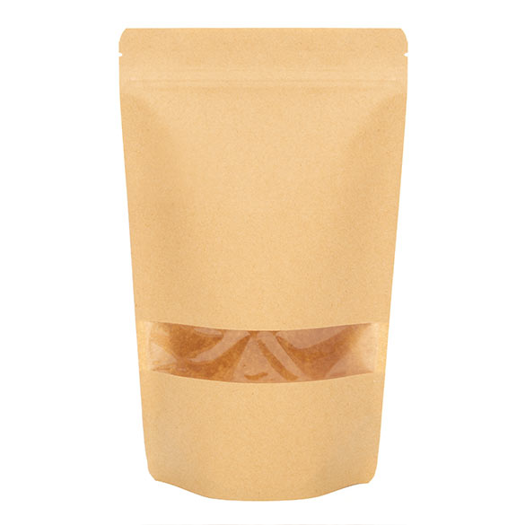 Stand Up Pouches Kraft 170x90x285mm | 340 grams - 100 pieces