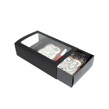 Black Two Piece Paper Boxes 21x12,7x5,7cm - 25 pcs