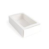 White Two Piece Paper Boxes 21x12,7x5,7cm - 25 pcs