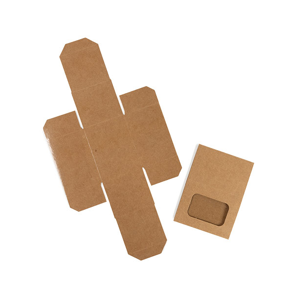 Kraft Two Piece Paper Boxes 9,5x6,4x5,7cm - 25 pcs