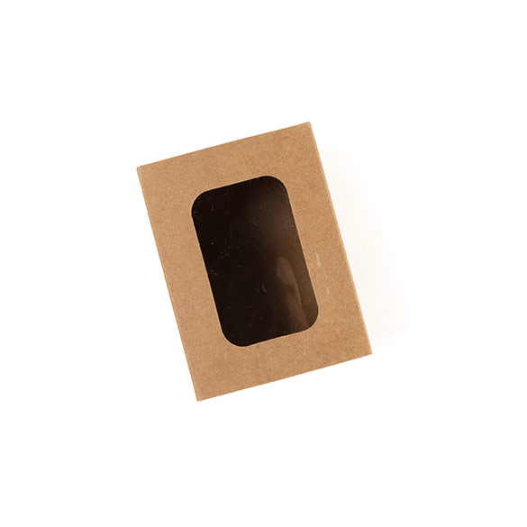 Kraft Two Piece Paper Boxes 9,5x6,4x5,7cm - 25 pcs