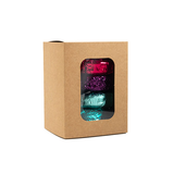Kraft Two Piece Paper Boxes 9,5x6,4x5,7cm - 25 pcs