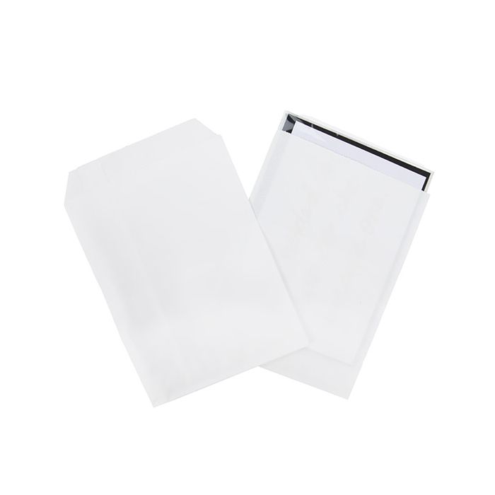 Merchandise Bags White 127x191mm - 100 pcs