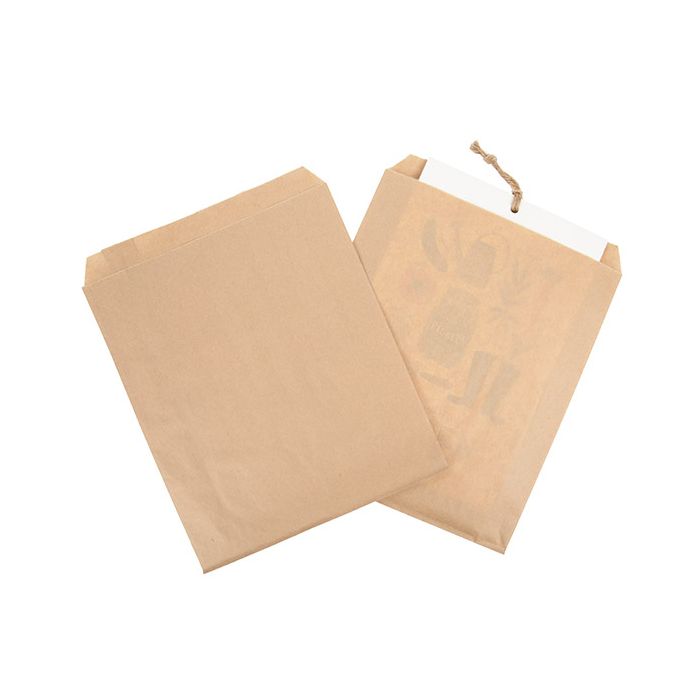 Merchandise Bags Kraft 203x254mm - 100 pcs