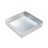 Silver Kraft Gift Boxes Bottom 105x25x108mm 