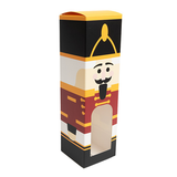 Nutcracker Paper Box with Window 5,7x5,7x20,3cm - 25 pcs