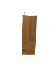 Eco Paper Shopping Bags Brown 450+170x480mm - 50 pcs
