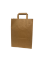 Eco Paper Shopping Bags Brown 260+170x250mm 