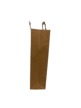 Eco Paper Shopping Bags Brown 320+210x270mm - 50 pcs