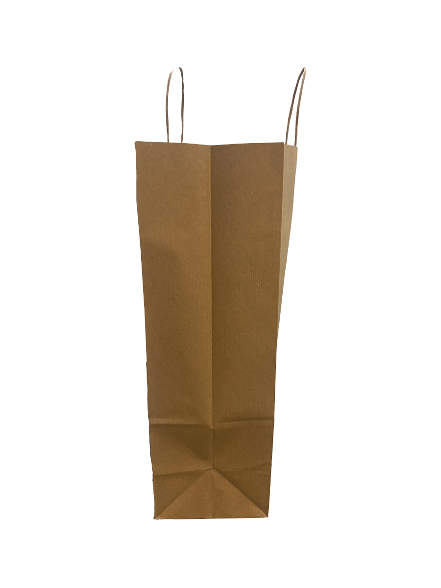 Paper Carry Bags Brown 450+170x480mm - 50 pcs