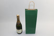 Paper Wine Gift Bags Dk Green 140x80x390mm 