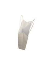 Paper Wine Gift Bags White 140x80x390mm - 50 pcs