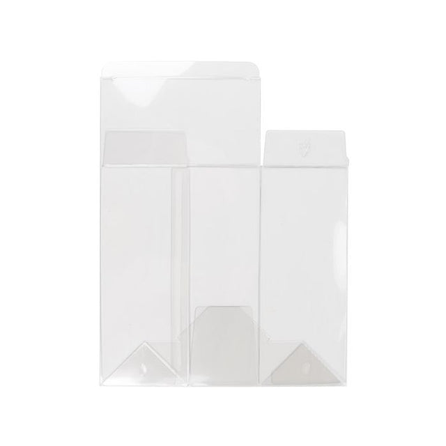 rPET Crystal Clear Pop & Lock Box 137x76 x187 mm 