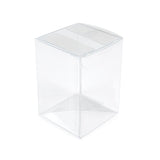 rPET Crystal Clear Pop & Lock Box 64x64x92 mm - 25 pieces