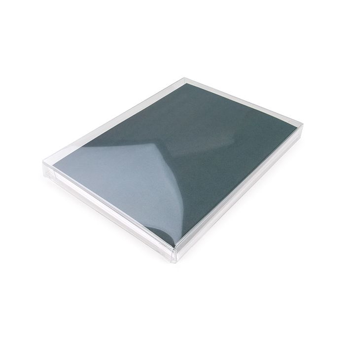 rPET Crystal Clear Box 137x16x187 mm - 25 pieces