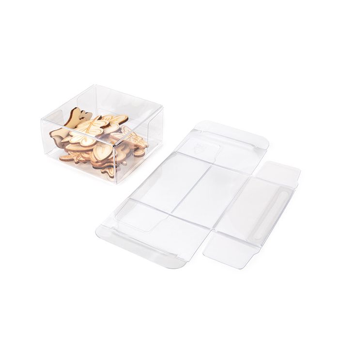 rPET Crystal Clear Box 70x37x70 mm - 25 pieces