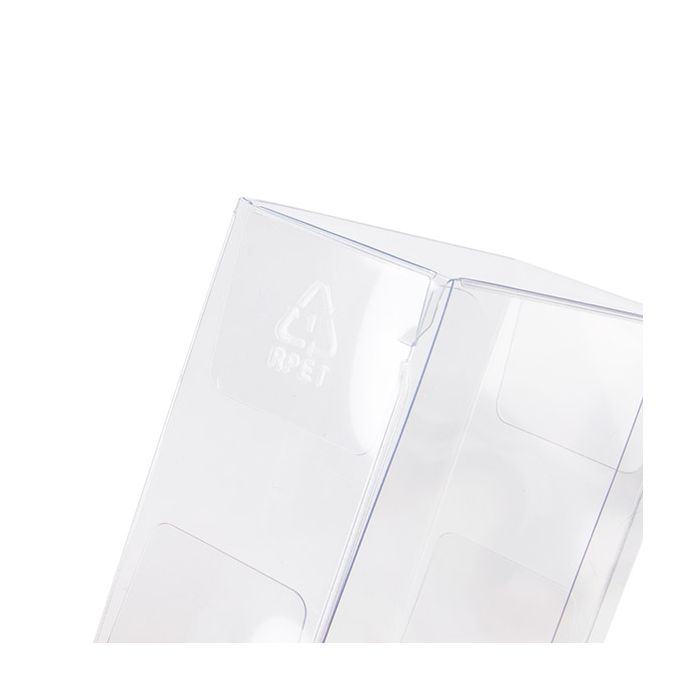 rPET Crystal Clear Box 70x37x70 mm - 25 pieces