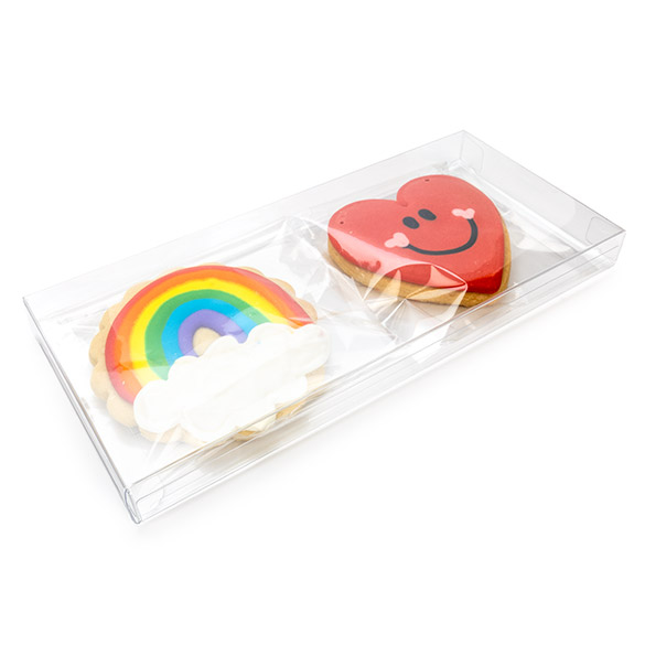 rPET Crystal Clear Box 10,8x2,1x24,3cm - 25 pcs