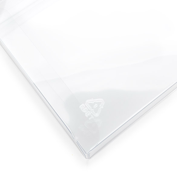 rPET Crystal Clear Box 10,8x2,1x24,3cm - 25 pcs