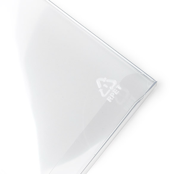 rPET Crystal Clear Box 10,5x2,5x15,6cm - 25 pcs